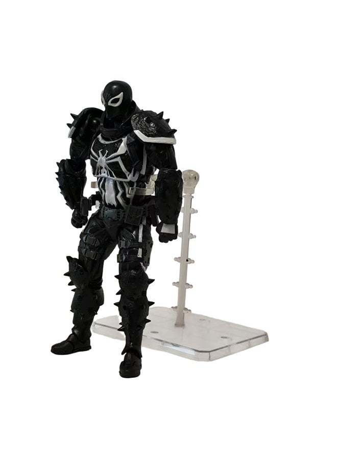 Venom Marvel Agent Venom Action Figure, Flash Thompson Venom Symbiote Collectible Model with Articulated Joints, PVC Toy for Fans - Image 2