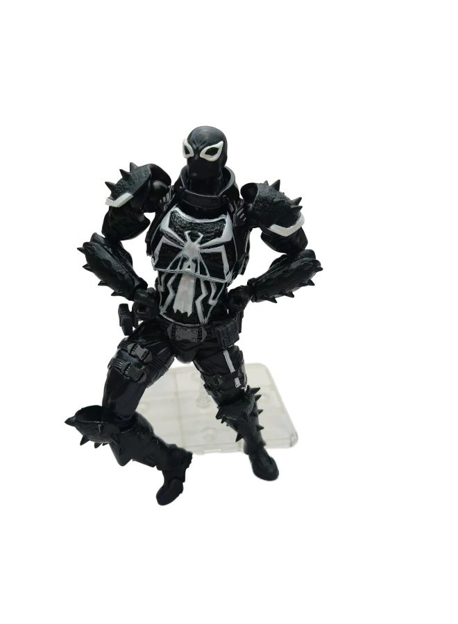Venom Marvel Agent Venom Action Figure, Flash Thompson Venom Symbiote Collectible Model with Articulated Joints, PVC Toy for Fans - Image 4