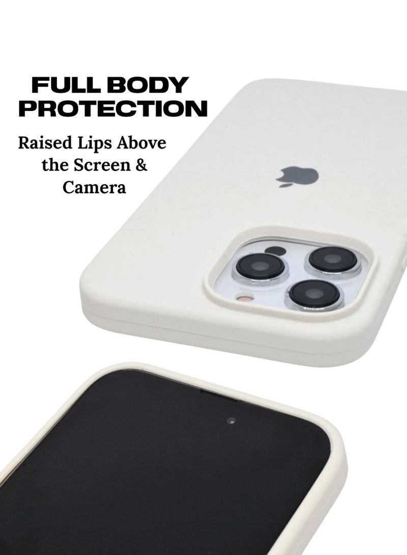 iPhone 13 Pro Case Liquid Silicone Anti Scratch Anti Fingerprint Soft Silky Touch Shockproof Protective Cover for Apple iPhone 13 Pro - Image 2