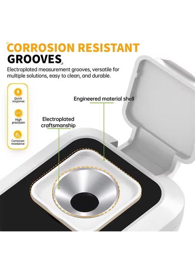 فنيرسي جهاز قياس نسبة السكر الرقمي القابل لإعادة الشحن من FNIRSI JBM-10 لقياس نسبة السكر في عصير الفاكهة والمشروبات والنبيذ والبيرة بنسبة 32% - Image 2