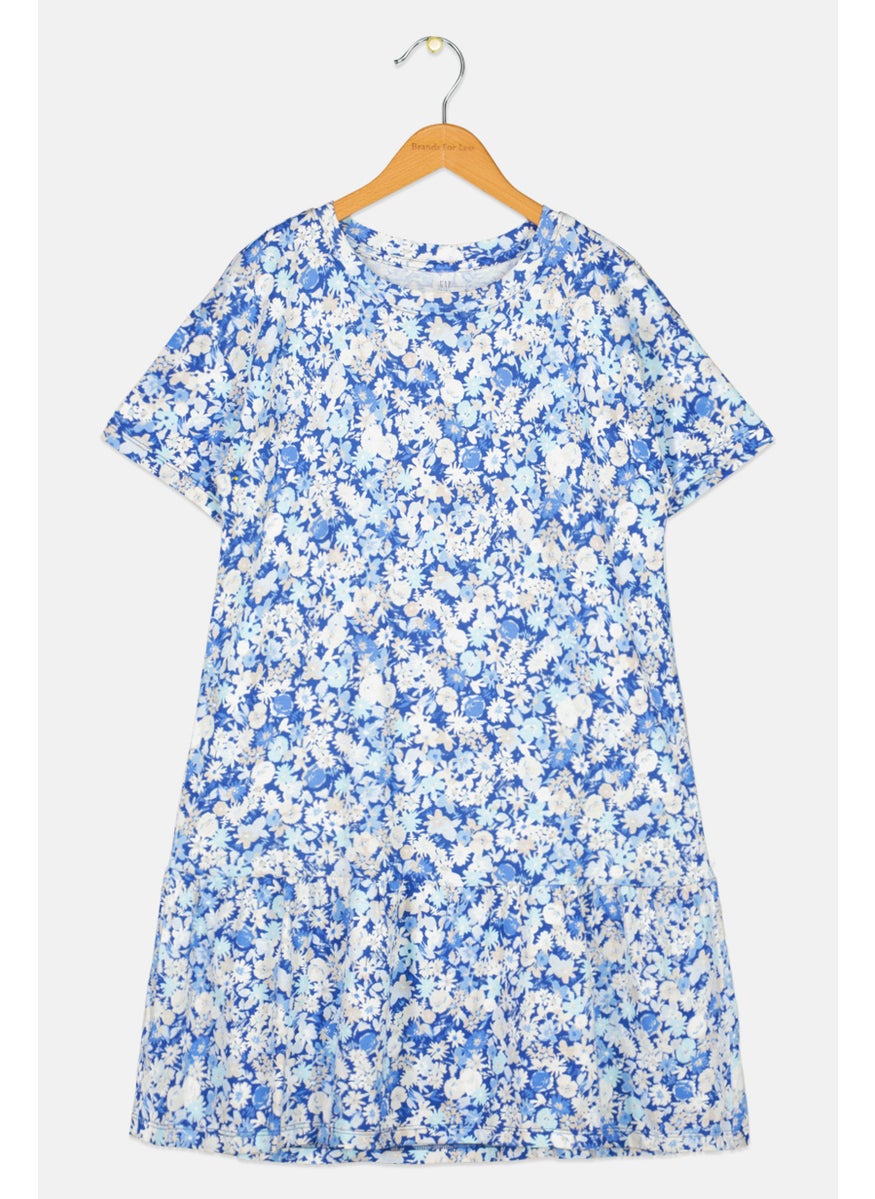 GAP Kids Girl Floral Dress, Multicolor  - Image 1