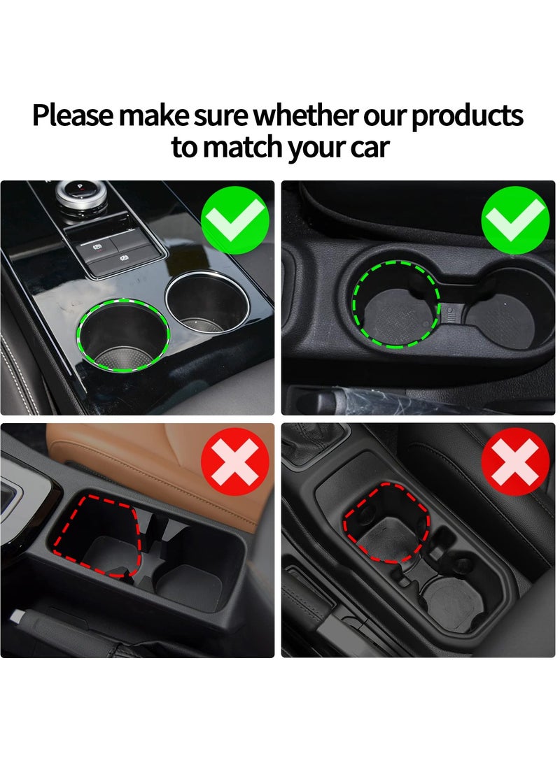 Zikra Car Cup Holder Expander,Large Cup Holder Adapter with Adjustable Base, Ideal for Organization Two Cups,Coffee Mugs,Car Drink Holde Bottles,Phone Holder,Cards,Keys,Truck Accessories for Men - Image 5