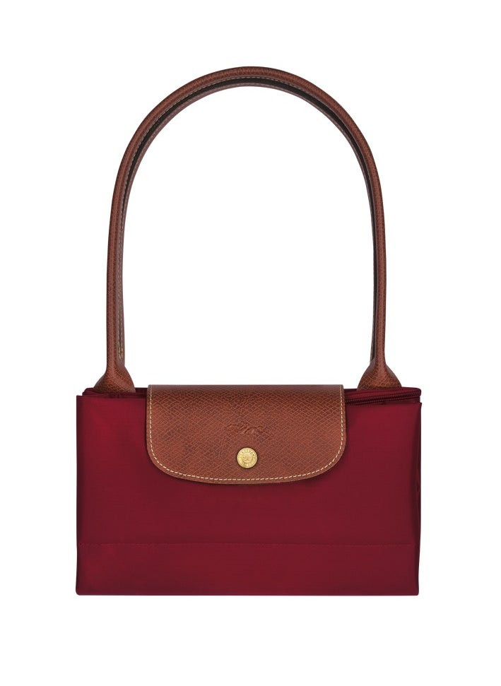 Longchamp - Women's Large Tote Bag, Handbag, Shoulder Bag Wine Red Classic - Image 1