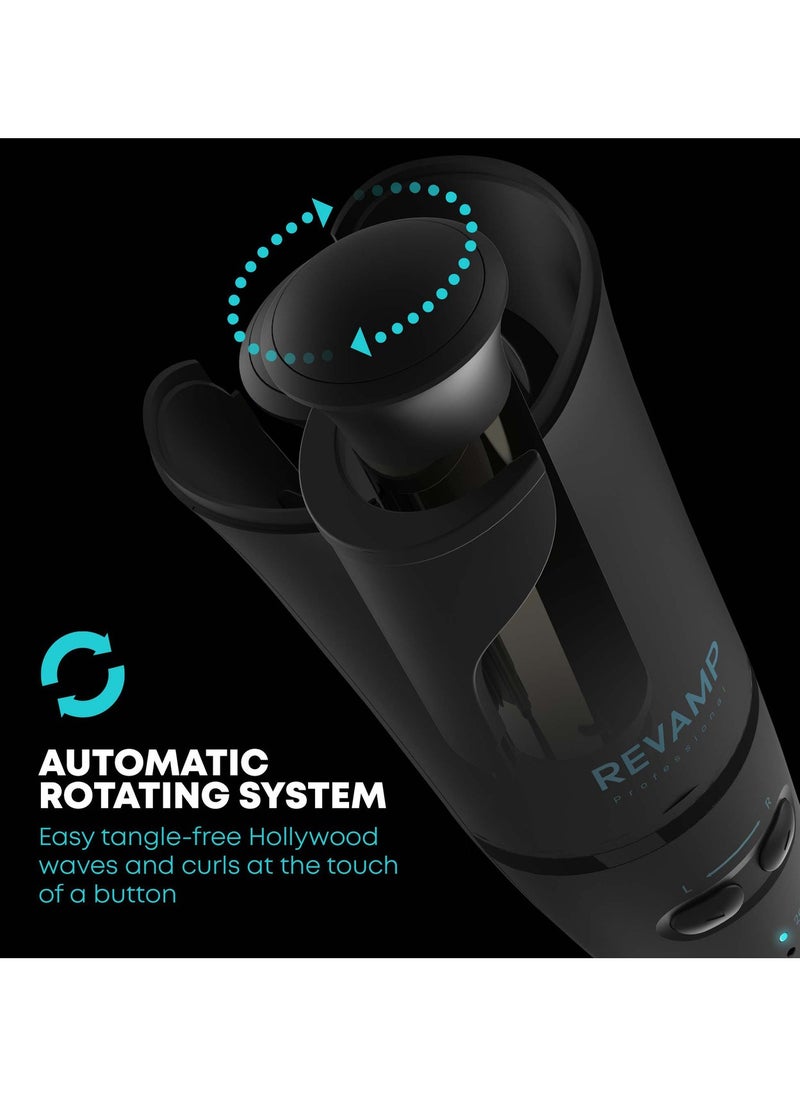 REVAMP - Progloss Liberate Cordless Hollywood Curl Automatic Rotating Curler - Image 1