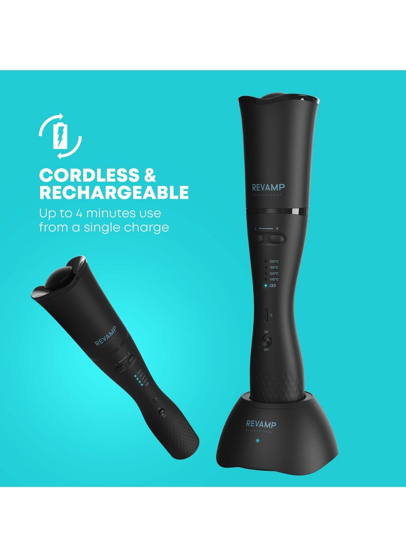 REVAMP - Progloss Liberate Cordless Hollywood Curl Automatic Rotating Curler - Image 1