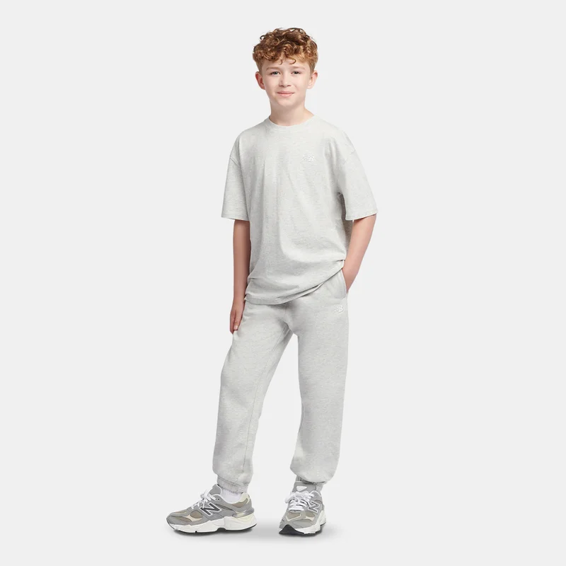 New Balance Kids' French Terry Small Logo Joggers