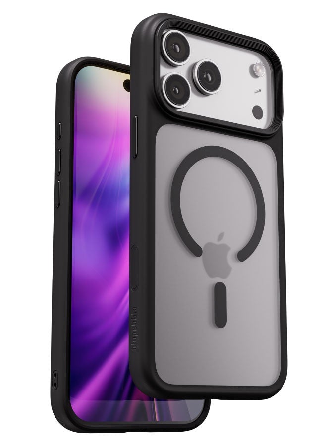 blupebble Hybrid Matte MagSafe Compatible Case for iPhone 17 Pro Max – Shockproof Slim Protective Cover - Image 1