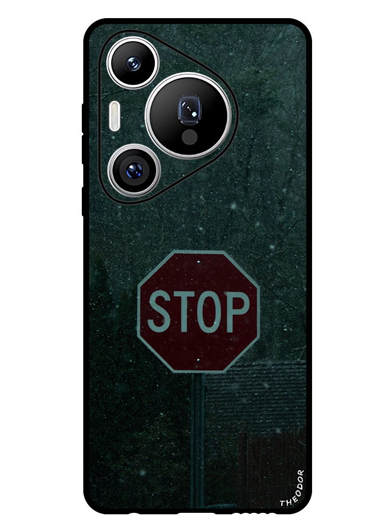Theodor Protective Case Anti Scratch Shock Proof Bumper Cover For Huawei Pura 70 Pro Plus Stop Sign - Image 1