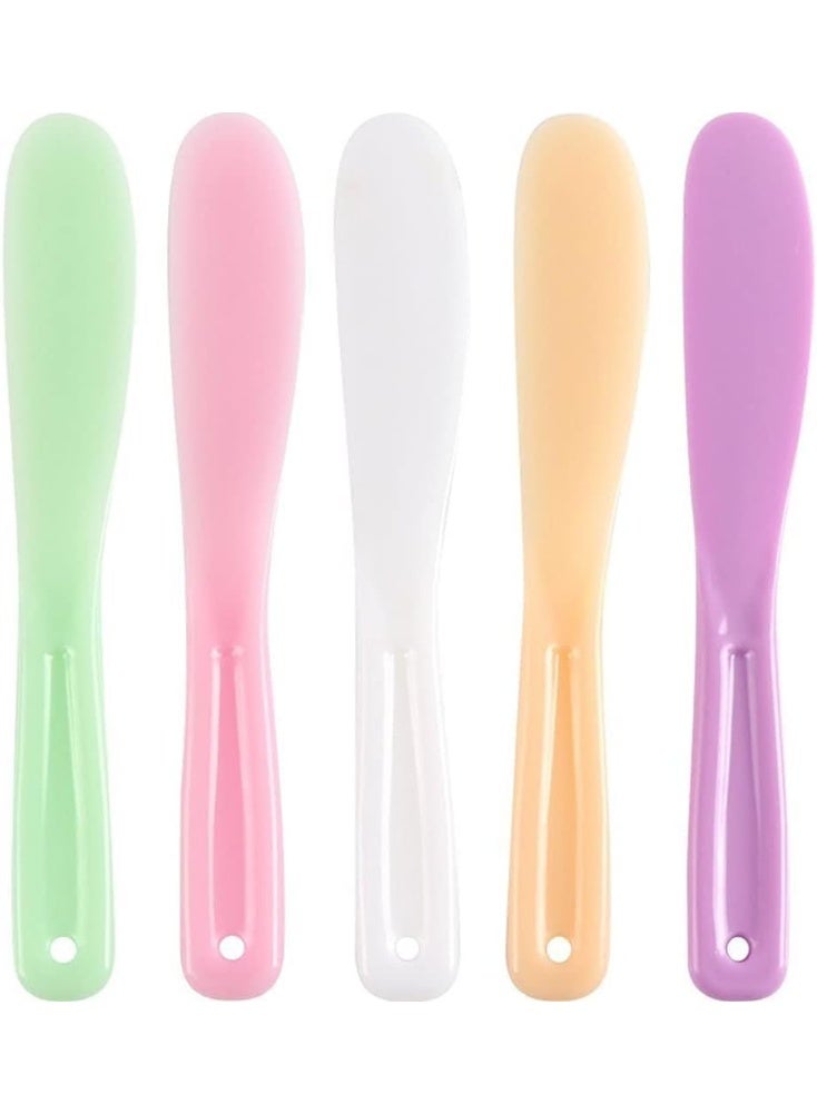 10 Pcs Disposable Makeup Mixing Spoon, Scraper Spatula Beauty Spoon, Multifunctional Mixing Bar DIY Lotions Applicator - Image 1