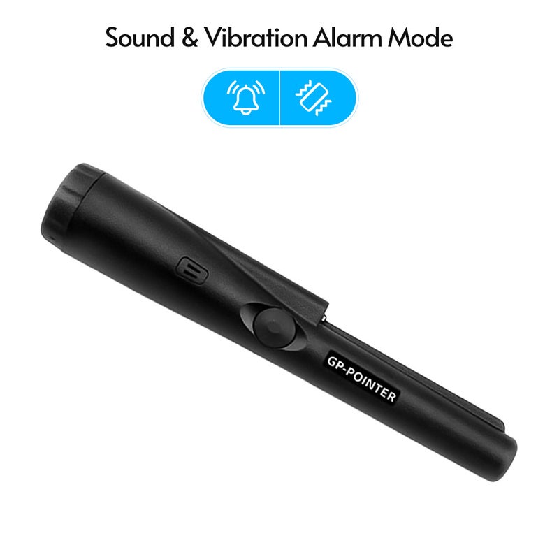 Metal Detector Pinpointer Waterproof Handheld Pin Pointer Wand Belt Holster 360° Scanning Treasure Hunting Tool Pinpointing Finder Probe - Image 5