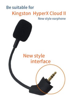 Generic Replacement Game microphone suitable for Kingston HyperX Cloud 2 II Cloud Core Cloud Pro CloudX, Xbox One, Nintendo Switch, PS4, Computer PC, Gaming Headsets.  - Image 2