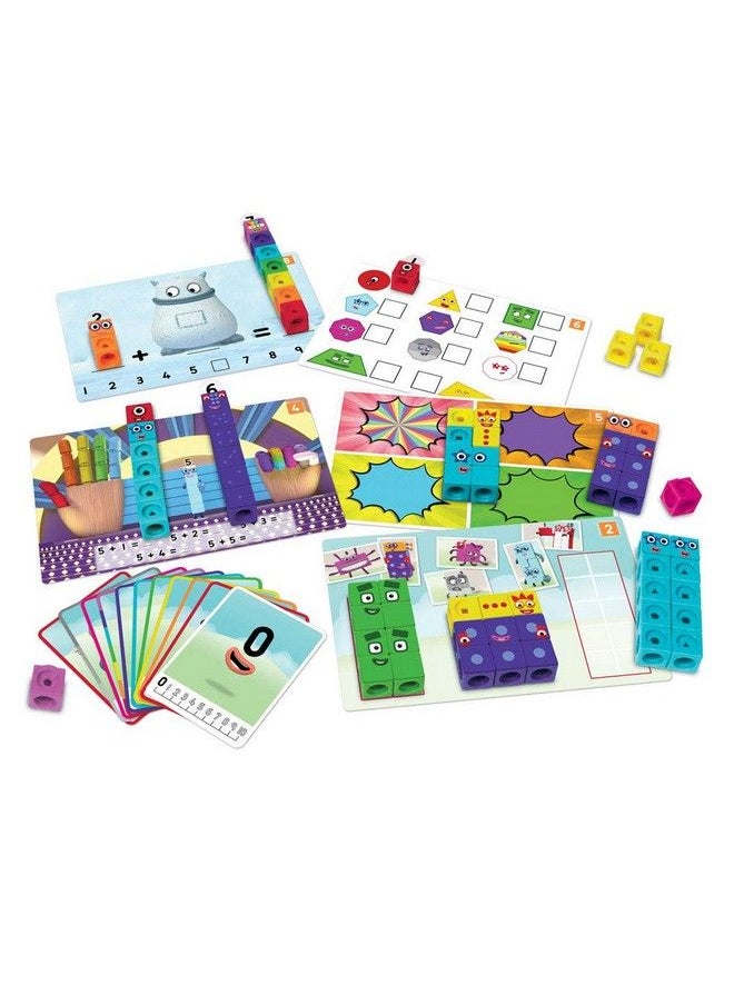 Learning Resources - Lsp0949Uk Mathlink Cubes Numberblocks 110 Activity Set Early Years Maths Learning Build Learn & Play In The Classroom & At Home - Image 1