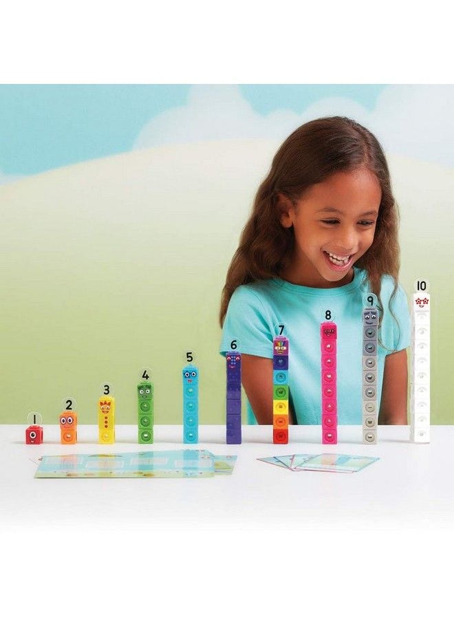 Learning Resources - Lsp0949Uk Mathlink Cubes Numberblocks 110 Activity Set Early Years Maths Learning Build Learn & Play In The Classroom & At Home - Image 1