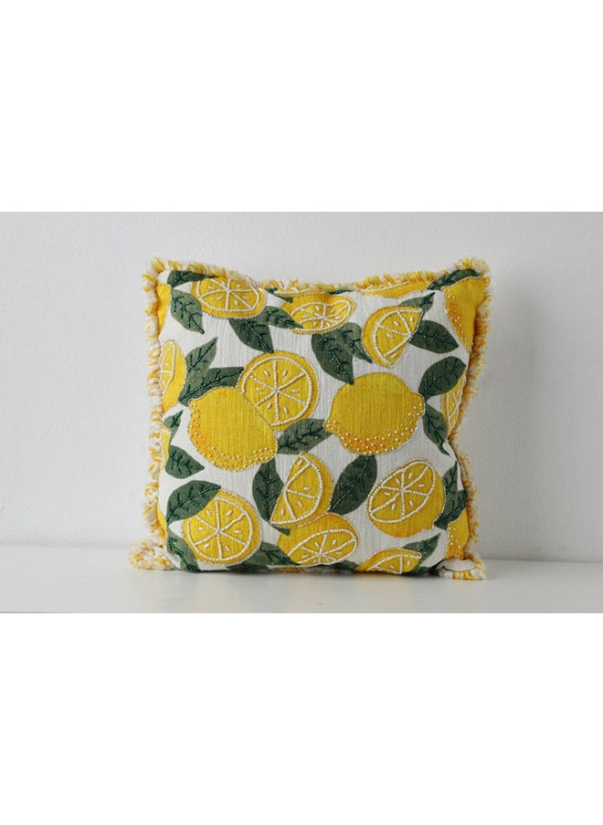 Pan Home - Fresh Festive Filled Cushion Multi 45x45cm - Image 1