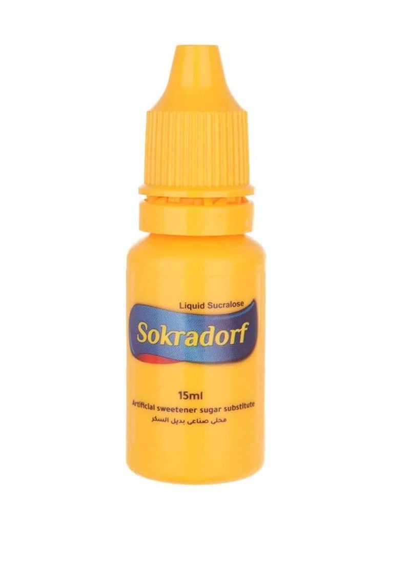 sokradorf Sukradorf Liquid Sweetener – Natural Sugar Substitute, Zero Calories, 15ml  - Image 3