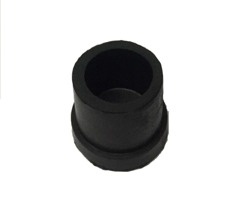 Susan Rubbers 1 Inch (25 mm) Round Rubber Bush or Cap for Furniture - Black - #1RB035 - Pack of 35 - Image 1