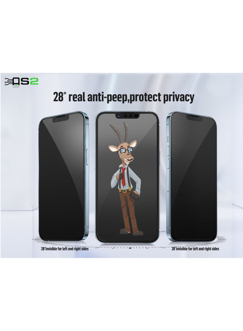 AS2 Corning HD Tempered Glass Protector for iPhone 14 Pro 6.1 inch - Image 3