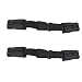 CaoXiong 2 Pcs Child Chest HarnessAntiSlip Baby Chest GuardAnti Escape Harness Strap LockCompatible with Car SeatsStrollersHigh ChairsBaby CarrierSchoolbagsBlack - Image 2