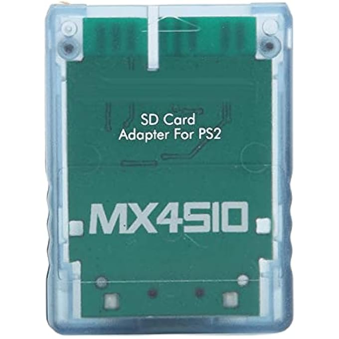 rayihni محول قارئ بطاقة MX4SIO SIO2SD، بديل مستقر مصنوع يدويًا لمحول بطاقة MX4SIO TF (أزرق) - Image 1