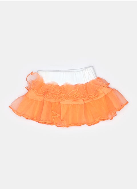 Baby Girls Skirt Tull Orange