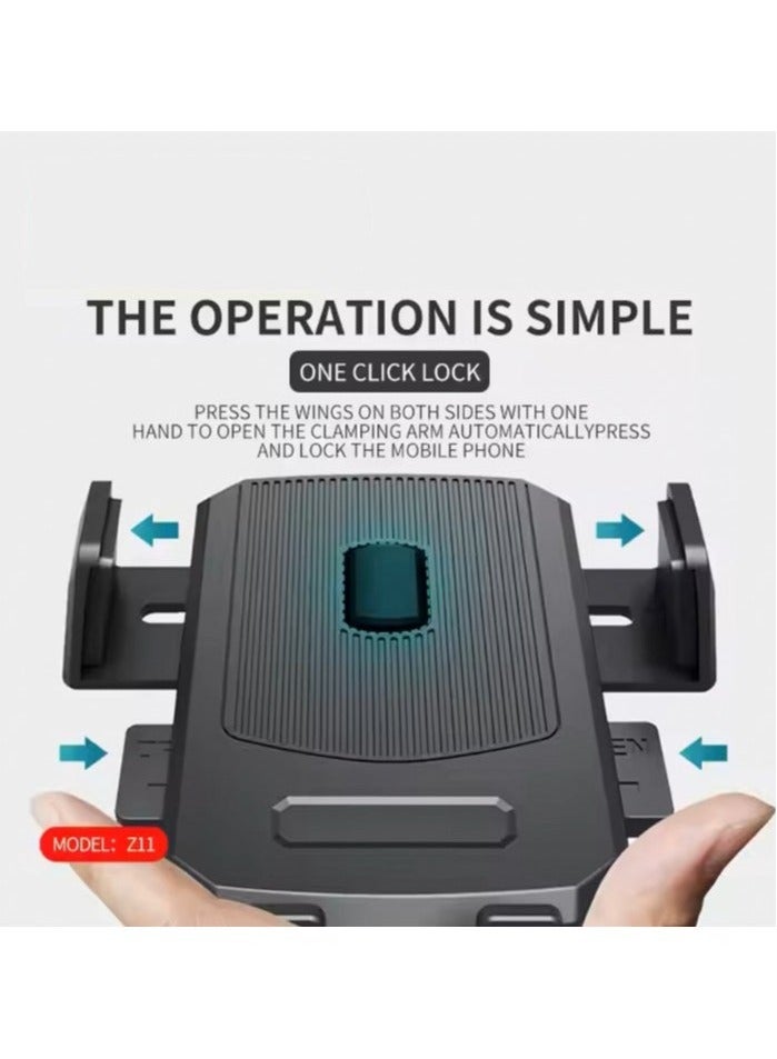 Universal Car Mobile Holder Clip,Air Vent Windscreen | 360° Rotatable Hands-Free Mount, Air Vent Windscreen, Car Mobile Mount Vehicle Stand for Smartphone Apple iPhone 15 14 13 12 Pro Max Samsung Galaxy S - Image 5