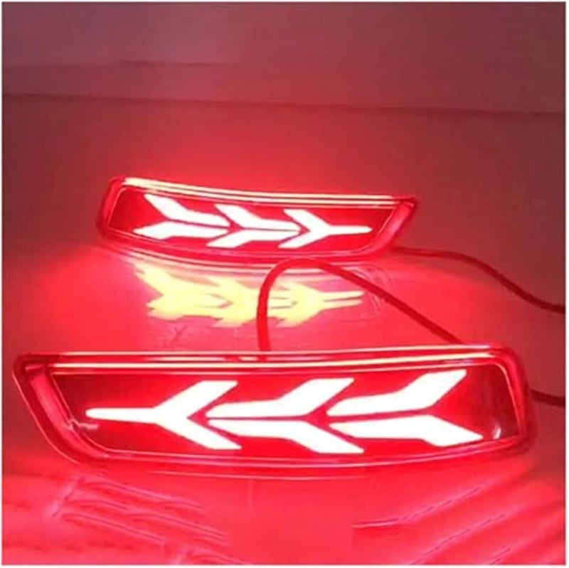 Wivplex 2PCS Rear Fog Lamp for Toyota Corolla Altis 2014-2018 - Image 4