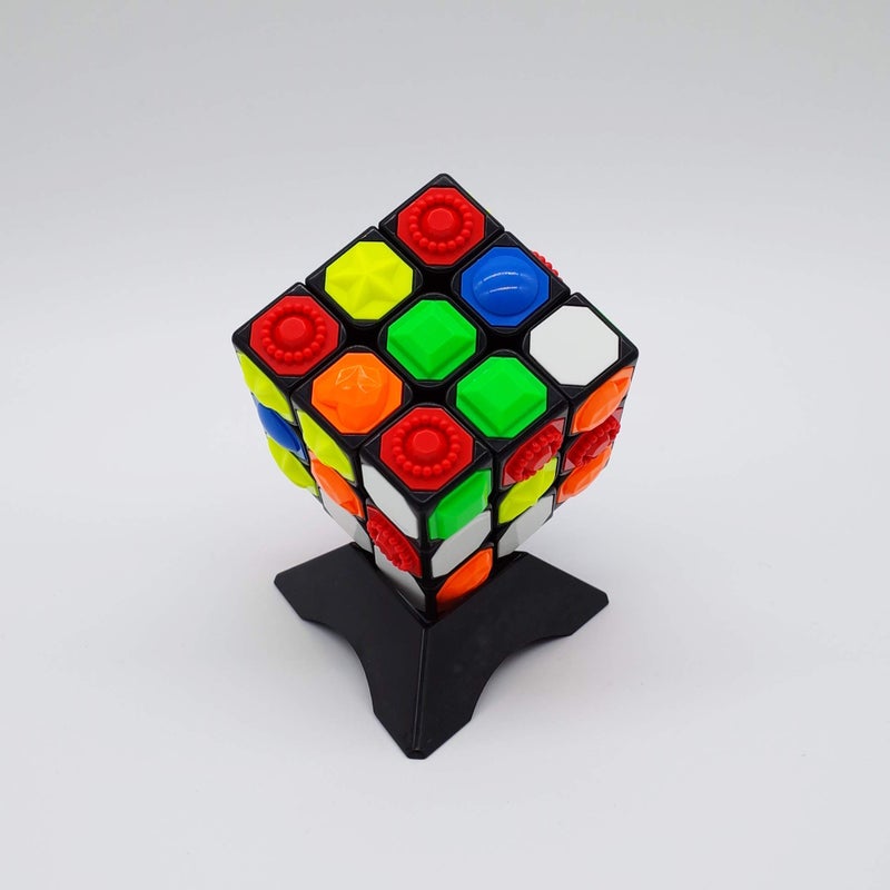 FOIBURELY 10 Black Cube Base Cube Stand Cube Tripod - Image 4