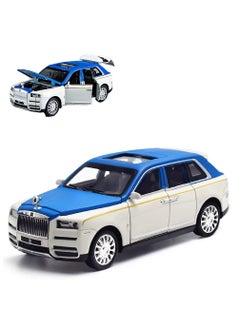 Swift 1:32 Scale Rolls Royce Diecast Model Car, Zinc Alloy Pull Back Toy Car with Sound and Light with 6 Open Doors for Kids Boy Girl Collect Gift  - Image 1