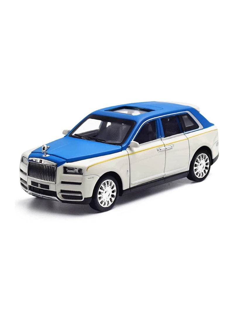 Swift 1:32 Scale Rolls Royce Diecast Model Car, Zinc Alloy Pull Back Toy Car with Sound and Light with 6 Open Doors for Kids Boy Girl Collect Gift  - Image 2