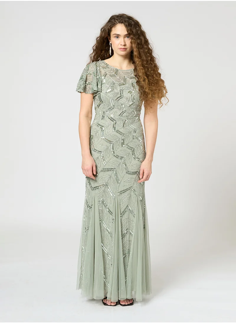 بيوت Ivey Embellished Sequin Maxi Dress