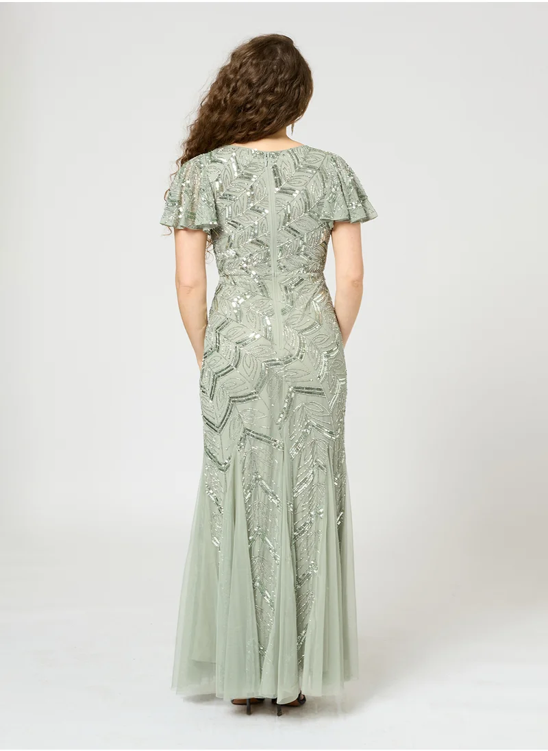 بيوت Ivey Embellished Sequin Maxi Dress