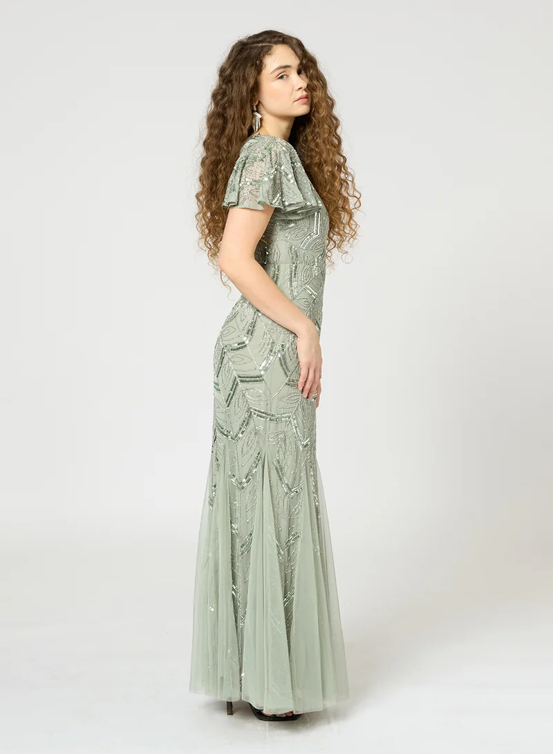 BEAUUT Sequin Embellished Dress