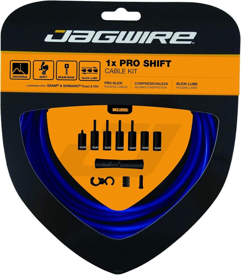Jagwire Pro Unisex Adult Cables and Sheaths, Blue, One Size - Image 1