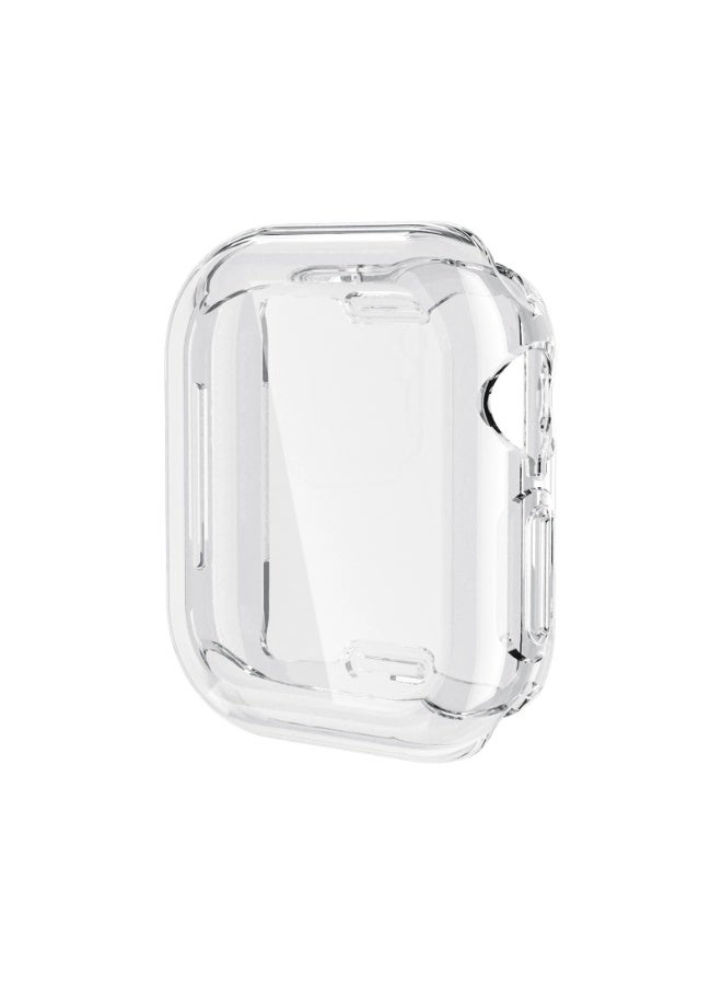 Wechdo 3-Pack Case for Apple Watch Series 10/11 (42mm) - Black/Silver/Clear Soft TPU Bumper Cover with Built-in Screen Protector, All-Around Protective Cases Set - Image 3