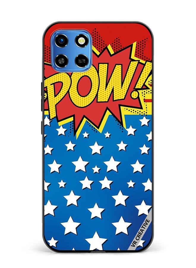 VR CREATIVE Protective Case Cover For Infinix Smart 6 HD Pop Art Design Multicolour  - Image 1