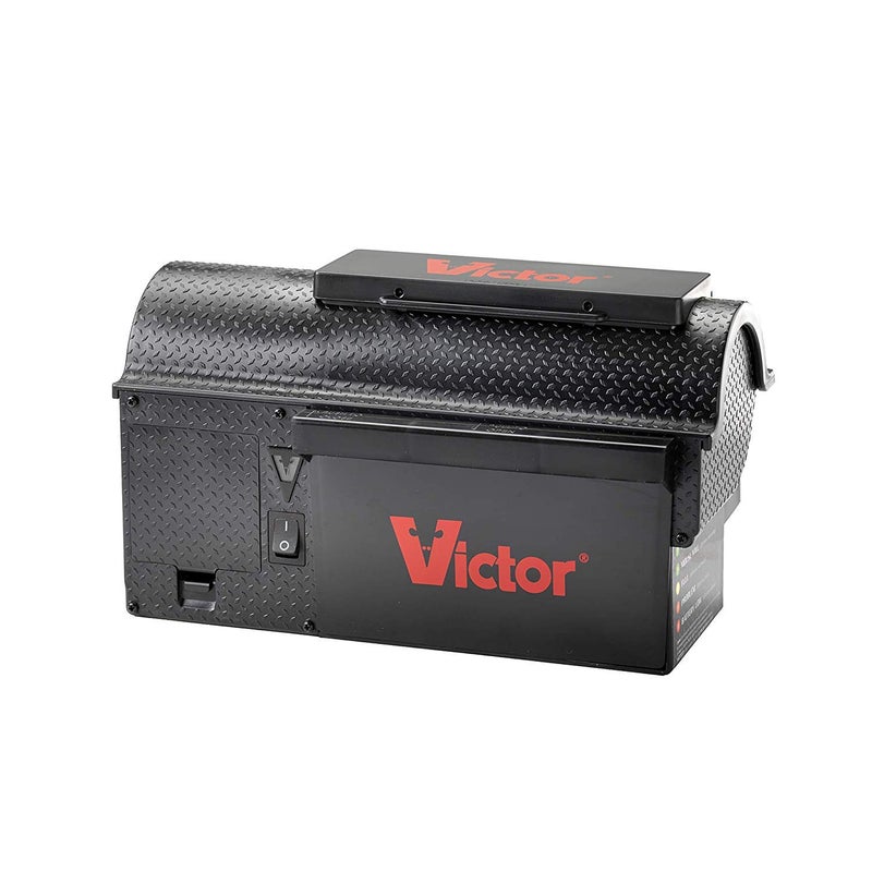 Victor M260 Indoor Multi-Kill Humane Electronic Mouse Trap - No Touch, No See Electronic Instant Kill Mouse Trap – Kills & Holds Up to 10 Mice Per Setting - Image 1