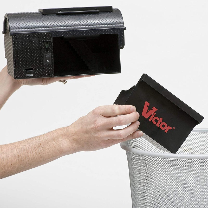 Victor M260 Indoor Multi-Kill Humane Electronic Mouse Trap - No Touch, No See Electronic Instant Kill Mouse Trap – Kills & Holds Up to 10 Mice Per Setting - Image 5