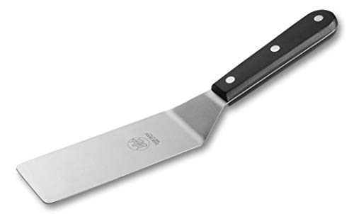 DUE BUOI set Wide Spatula blade dimension 4" x 6"1/3 and Narrow blade dimension 2" x 6" 1/3. Full Tang Triple Riveted. Non-stick Durable. ICQ Approved. - Image 4