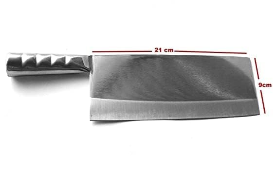 PLEATPACK PLEATPACK Heavy Duty Stainless Steel Chefs ChopperKnifeMeat Cleaver 735 Chopper Knife  - Image 5