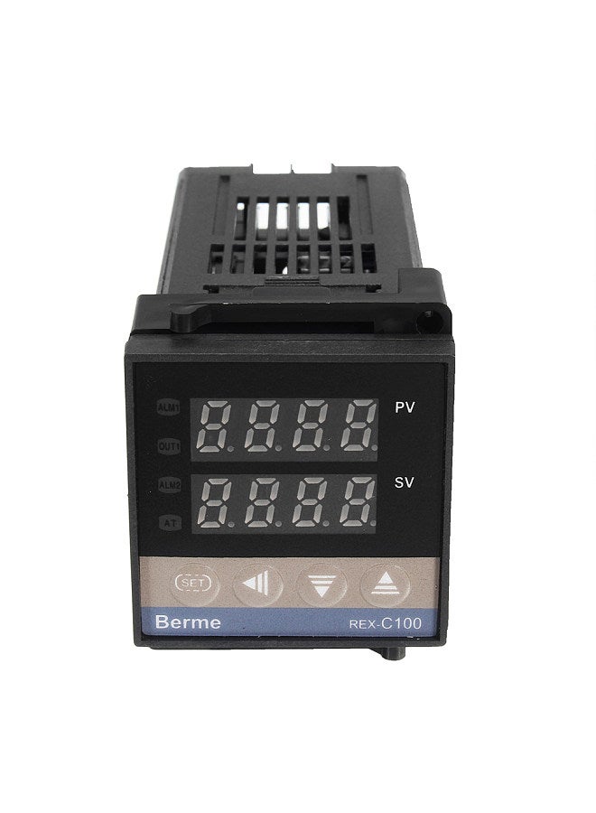 Digital LCD PID REX-C100 Temperature Controller Set + K Thermocouple + Max.40A SSR - Image 5