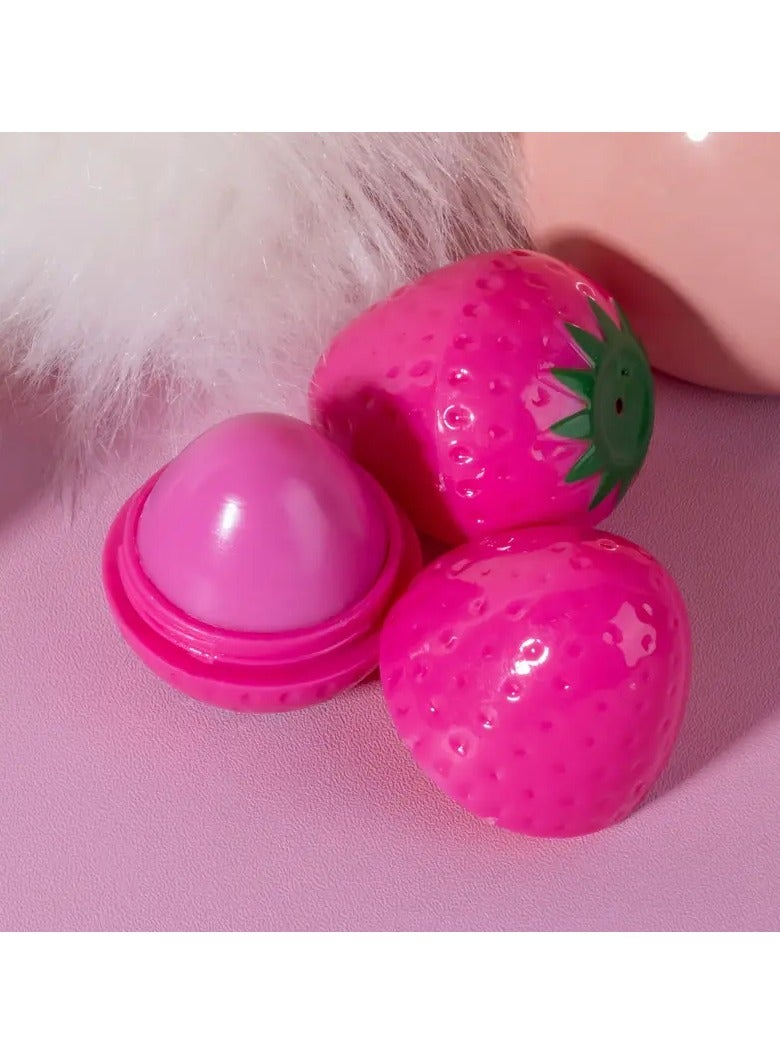 Strawberry Lip Balm, Color Changing Lip Balm - Image 2