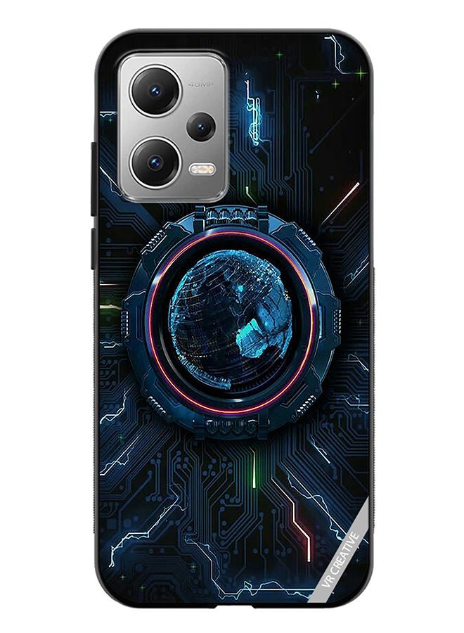 VR CREATIVE Protective Case Cover For Xiaomi Redmi Note 12 Rainmeter Design Design Multicolour - Image 1