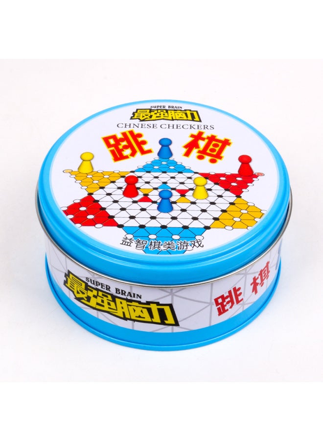 لعبة الشطرنج الطائرة غوبانغ الدائرية المصنوعة من الحديد من دايركت كريتيف، لعبة شطرنج تعليمية للأطفال مناسبة للآباء والأطفال