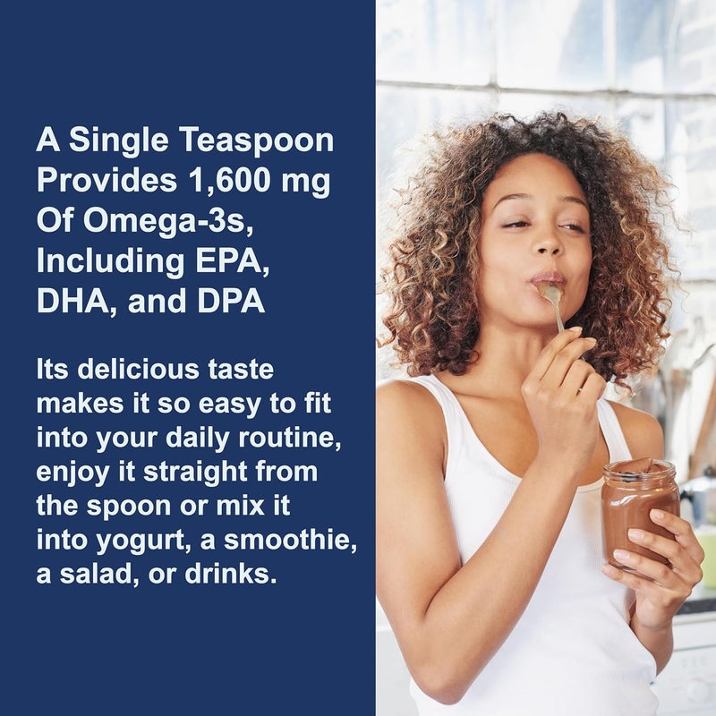 Carlson كارلسون زيت السمك الفاخر 1600 ملغ أوميغا 3 سائل مكمل نرويجي من مصادر مستدامة بنكهة الليمون 169 أونصة سائلة - Image 4