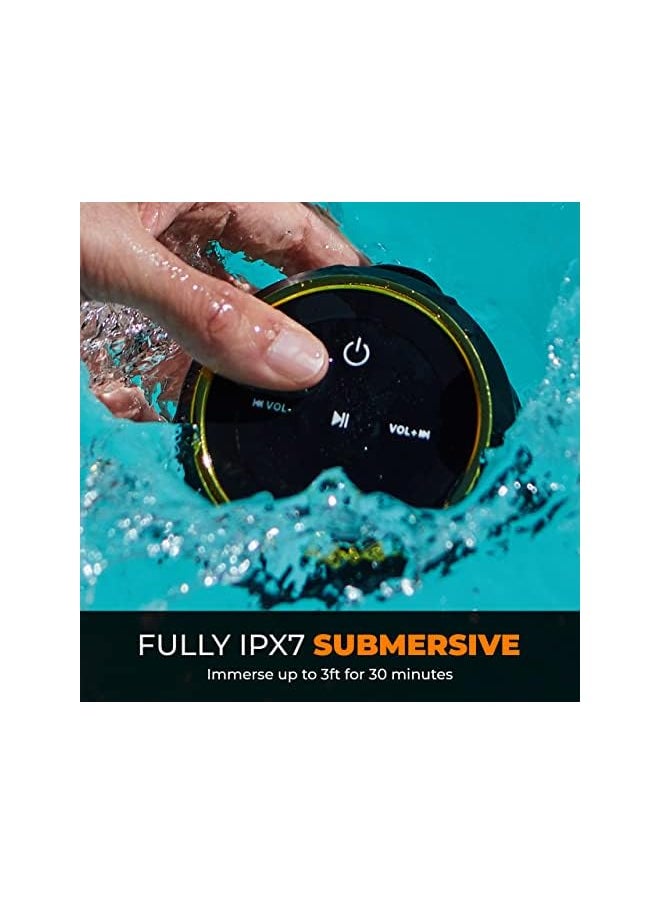 iFox Creations - Ifox If012 Bluetooth Shower Speaker Certified Waterproof Wireless It Pairs Easily To All Your Bluetooth Devices Phones Tablets Computer Radio - Image 1