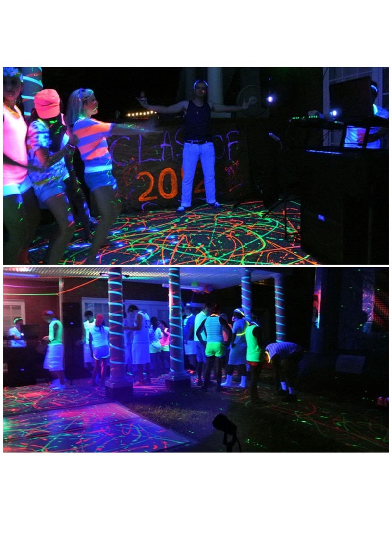 إضاءة مناظر طبيعية بريق أسود LED مقاومة للماء، ضوء أسود خارجي متصل بالشبكة، كشاف موجه لإضاءة الممرات، مثبت على قاعدة للحديقة والساحة، إضاءة زخرفية للحديقة والمرج - Image 4