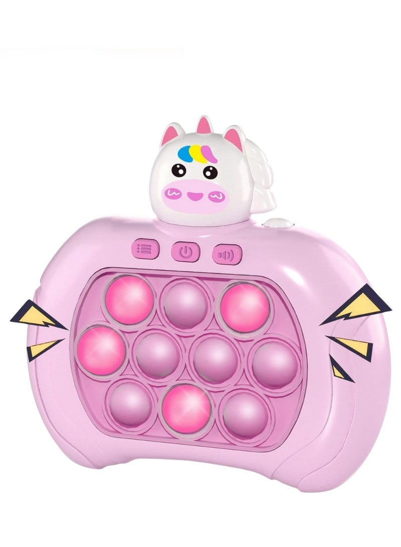 NYVIO Push Pop Game It Fidget Toys Pro for Kids Adults, Handheld Game Fast Puzzle Game Machine, Push Bubble Stress Toy, Relief Party