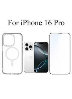 Lacoz Lacoz Protective Clear TPU Case and Edge to Edge Full Coverage Tempered Glass Screen Protector Combo For Apple iPhone 16 Pro  - Image 4