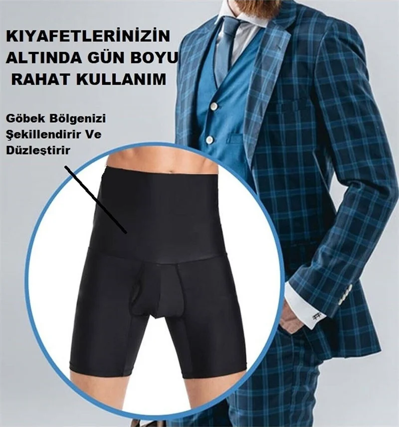 Mistirik Mystical Firming Men's Boxer Corset Black Color