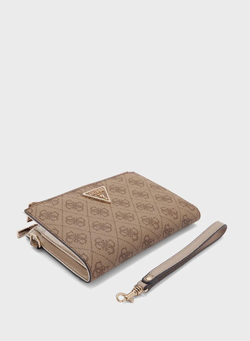 GUESS Laurel Small Zip Around Wallet